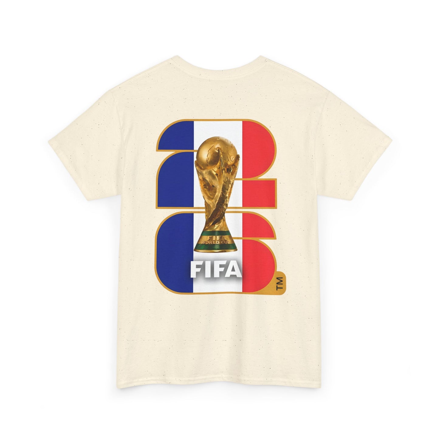 France 2026 FIFA World Cup Fan Edition – Front Crest & Championship Back Graphic T‑Shirt