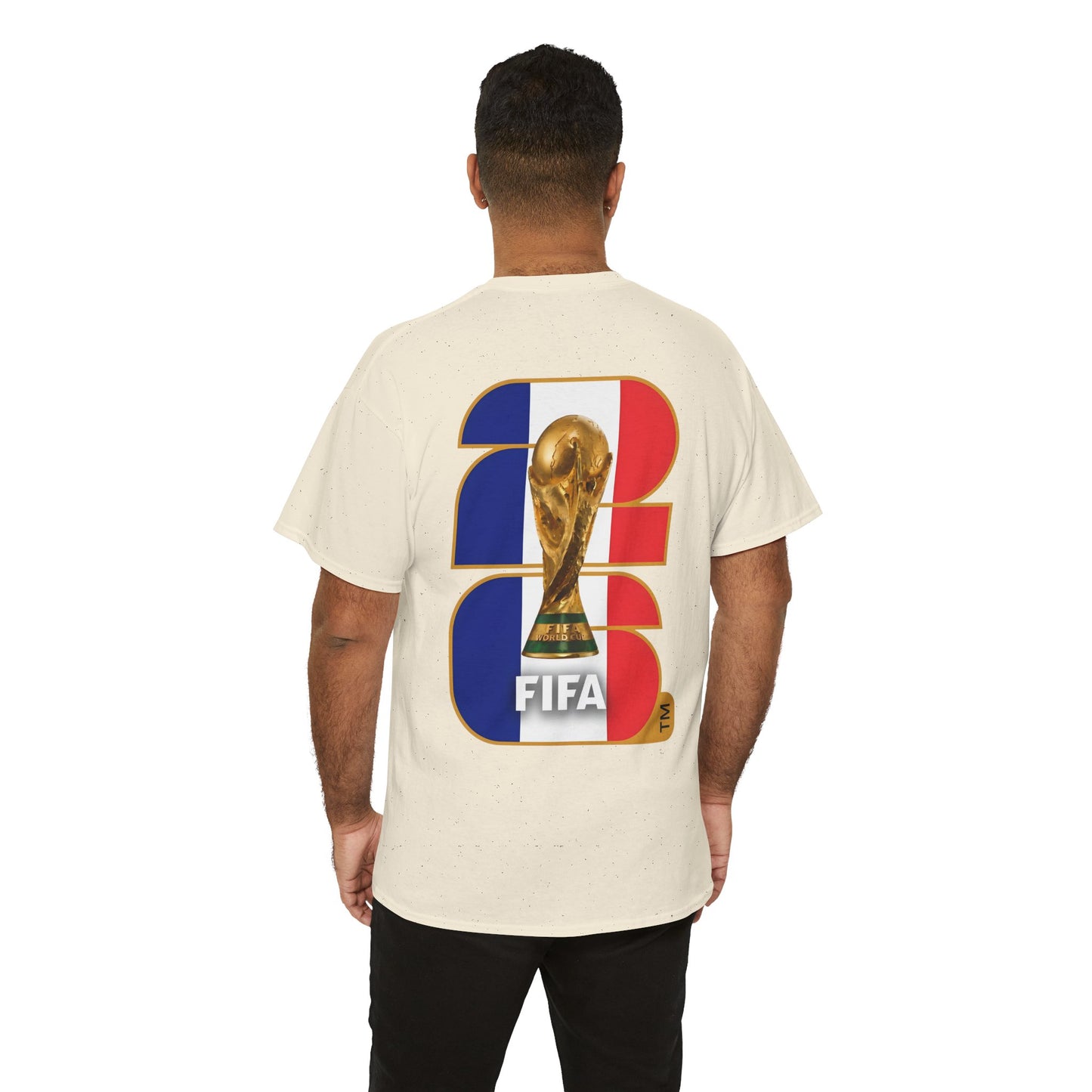 France 2026 FIFA World Cup Fan Edition – Front Crest & Championship Back Graphic T‑Shirt
