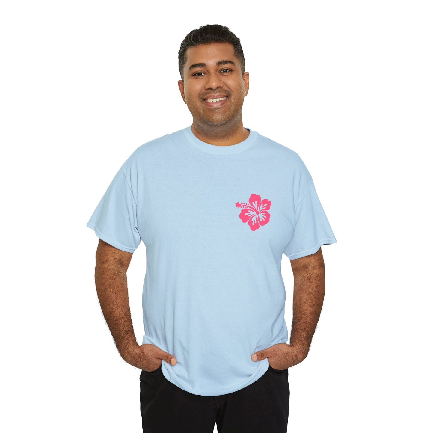 Puerto Rico Hibiscus T-Shirt — Vintage San Juan Beach Tee