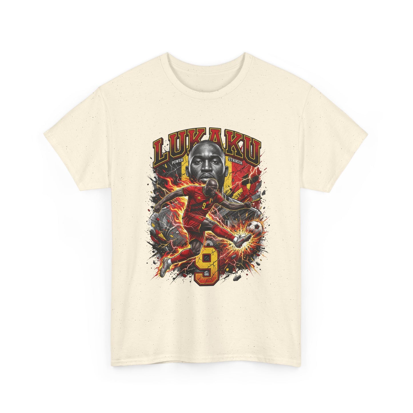 Lukaku #9 – Belgian Powerhouse T-Shirt