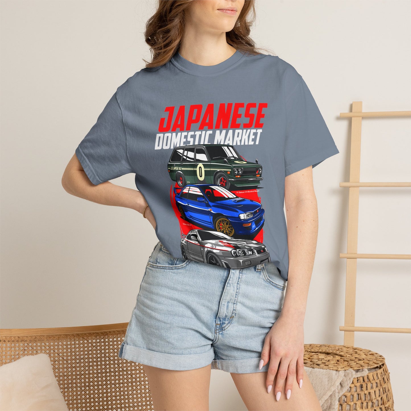 Japanese Automotive Evolution Through Three GenerationsT-shirt