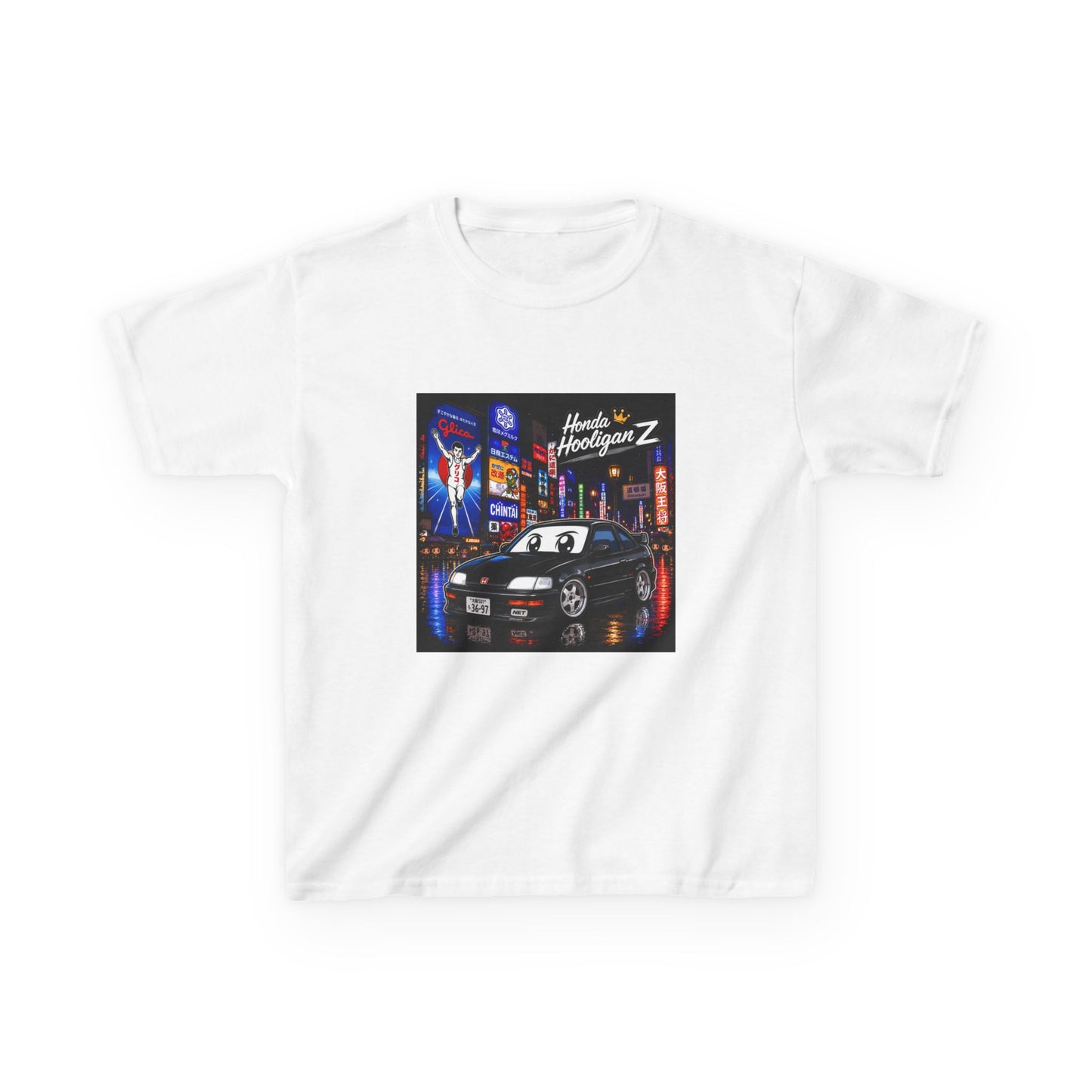 Kids Tee — Neon Night CRX Graphic
