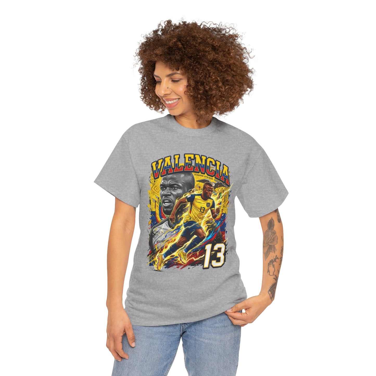 Valencia #13 – Ecuadorian Thunder T-Shirt