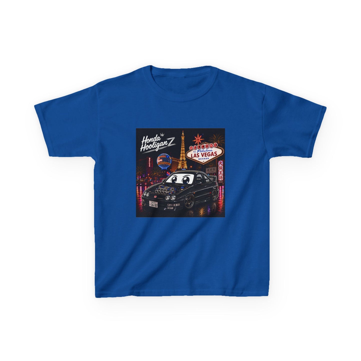 Kids Tee — 'Midnight Las Vegas' Cartoon ITB DC2