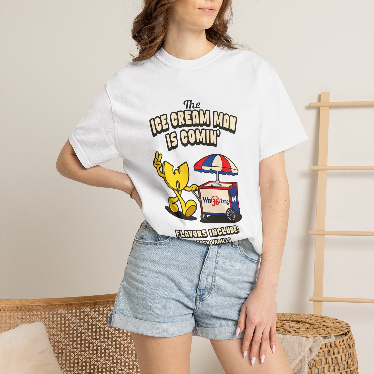 Wu Tang - The Ice Cream Man Is Comin' Tee