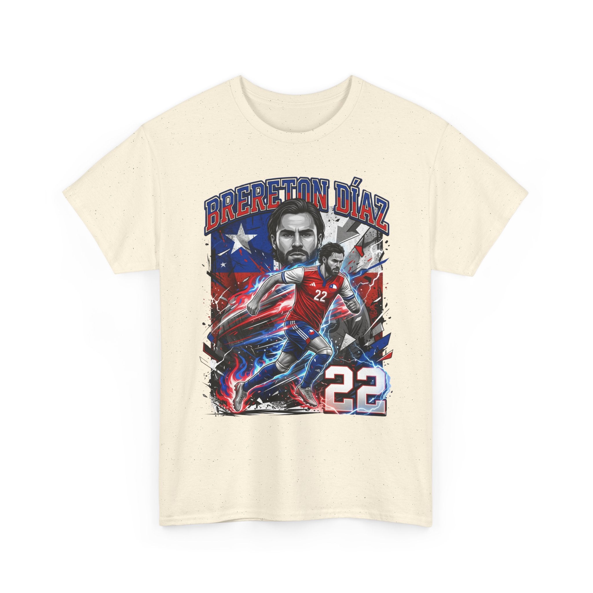 Brereton Díaz #22 – Chilean Warrior T-Shirt