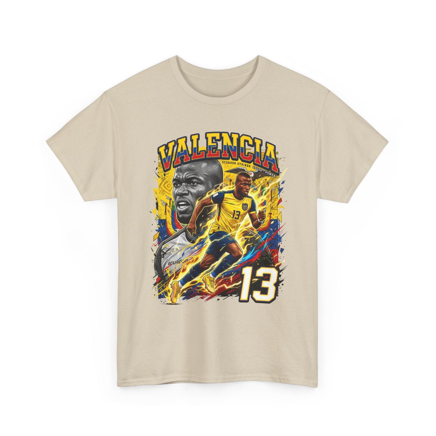 Valencia #13 – Ecuadorian Thunder T-Shirt