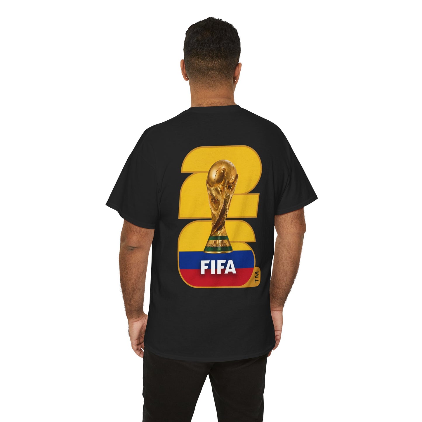 Colombia 2026 FIFA World Cup Fan Edition – Front & Back Premium Soccer T-Shirt