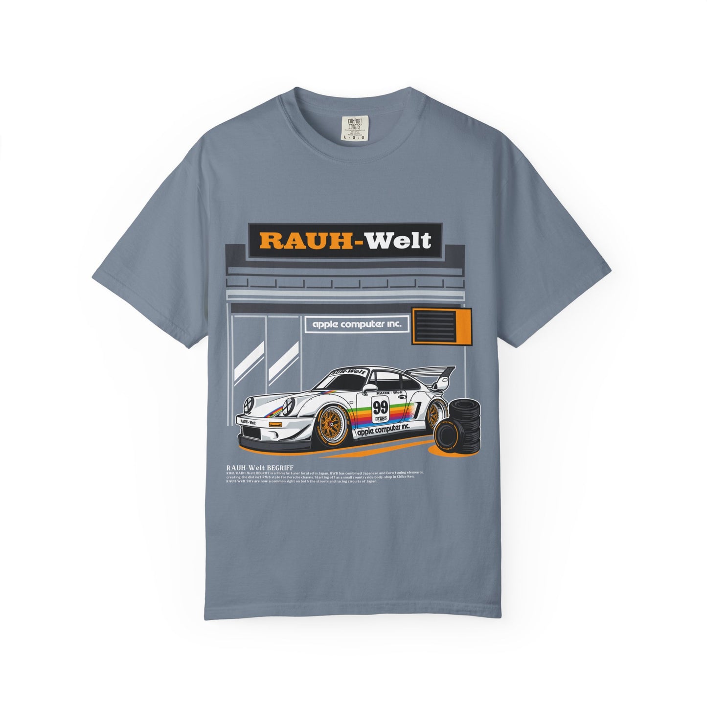 RAUH-Welt 911 Race Car GarageT-shirt