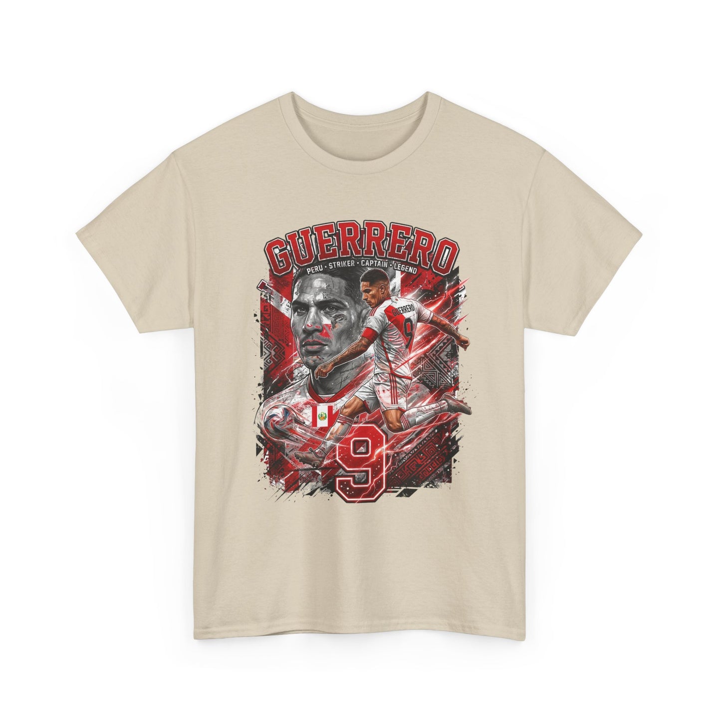 Guerrero #9 – Peruvian Captain & Legend T-Shirt