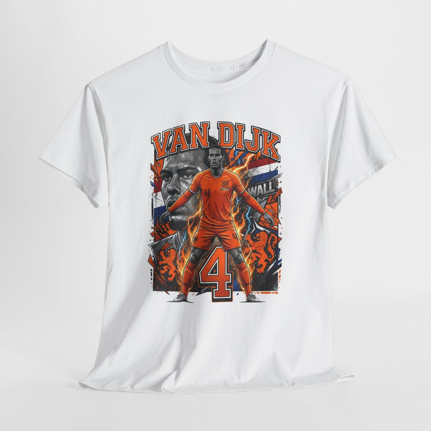 Van Dijk #4 – The Dutch Wall T‑Shirt