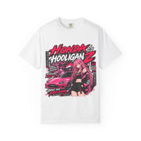 Honda HooliganZ Anime S2K Racing T-Shirt — Pink JDM Car & Girl Streetwear