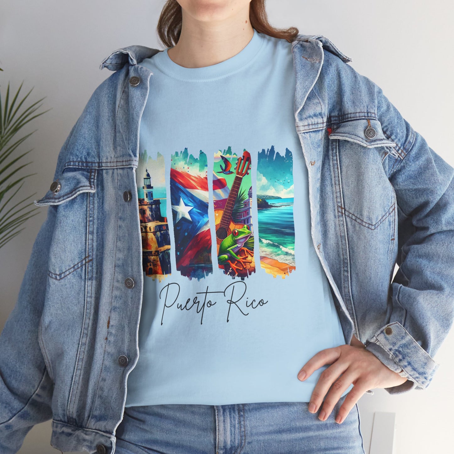 Puerto Rico Paradise T-Shirt — Island Postcard Watercolor Tee