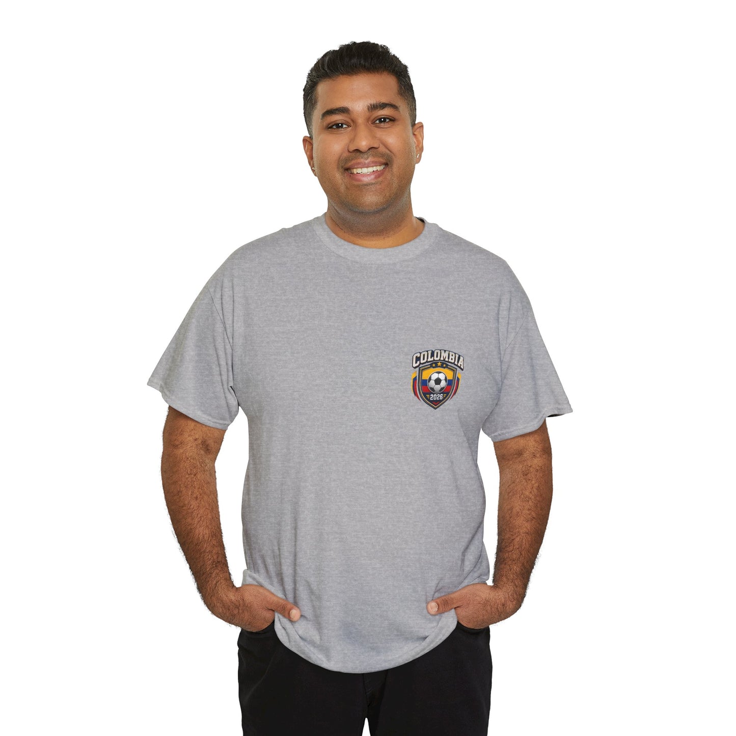 Colombia 2026 FIFA World Cup Fan Edition – Front & Back Premium Soccer T-Shirt
