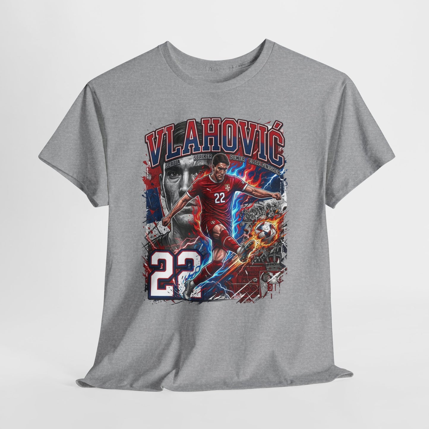 Vlahović #22 – Serbia Elite Finisher T-Shirt