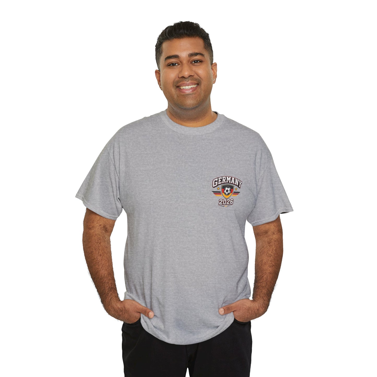 Germany 2026 FIFA World Cup Fan Edition – Front Crest & Championship Back Graphi T-Shirt