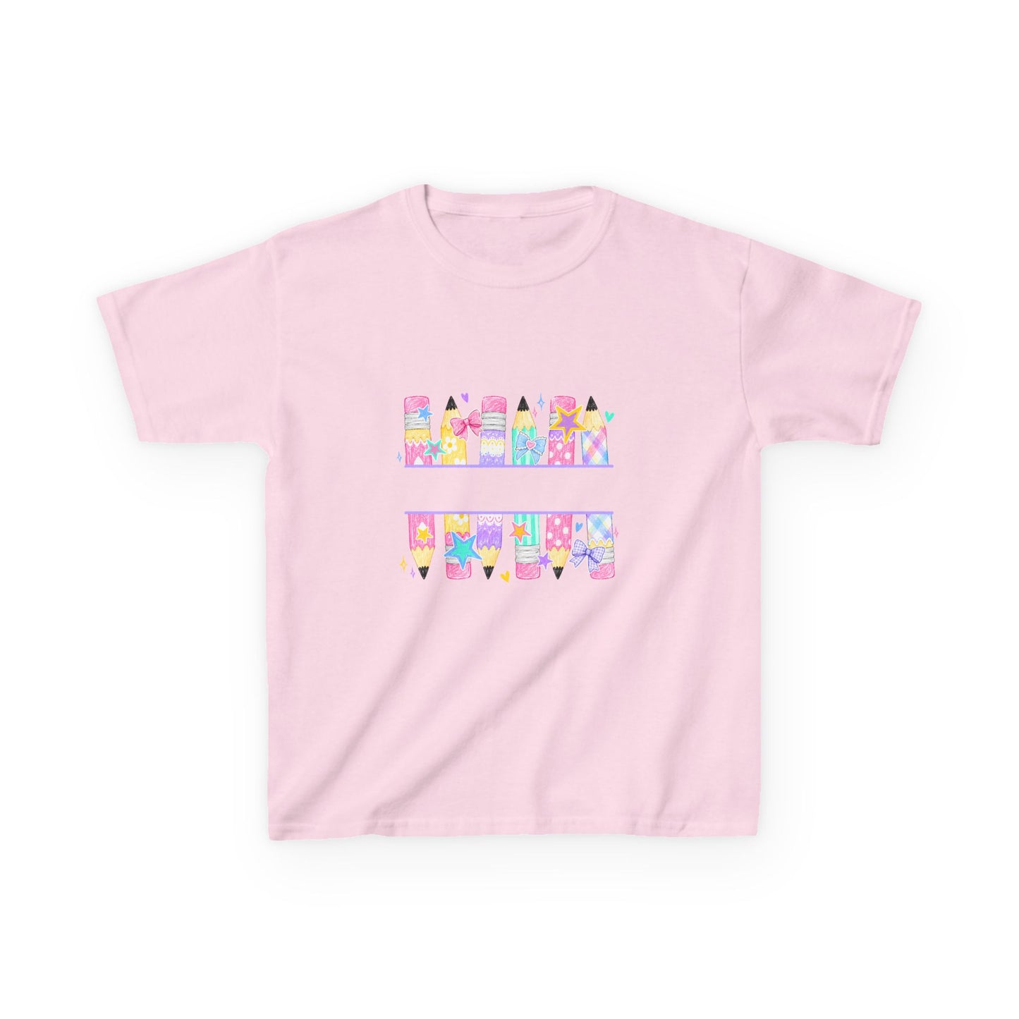Colorful Pencil Magic Kids School T-Shirt – Cute Back to School Design