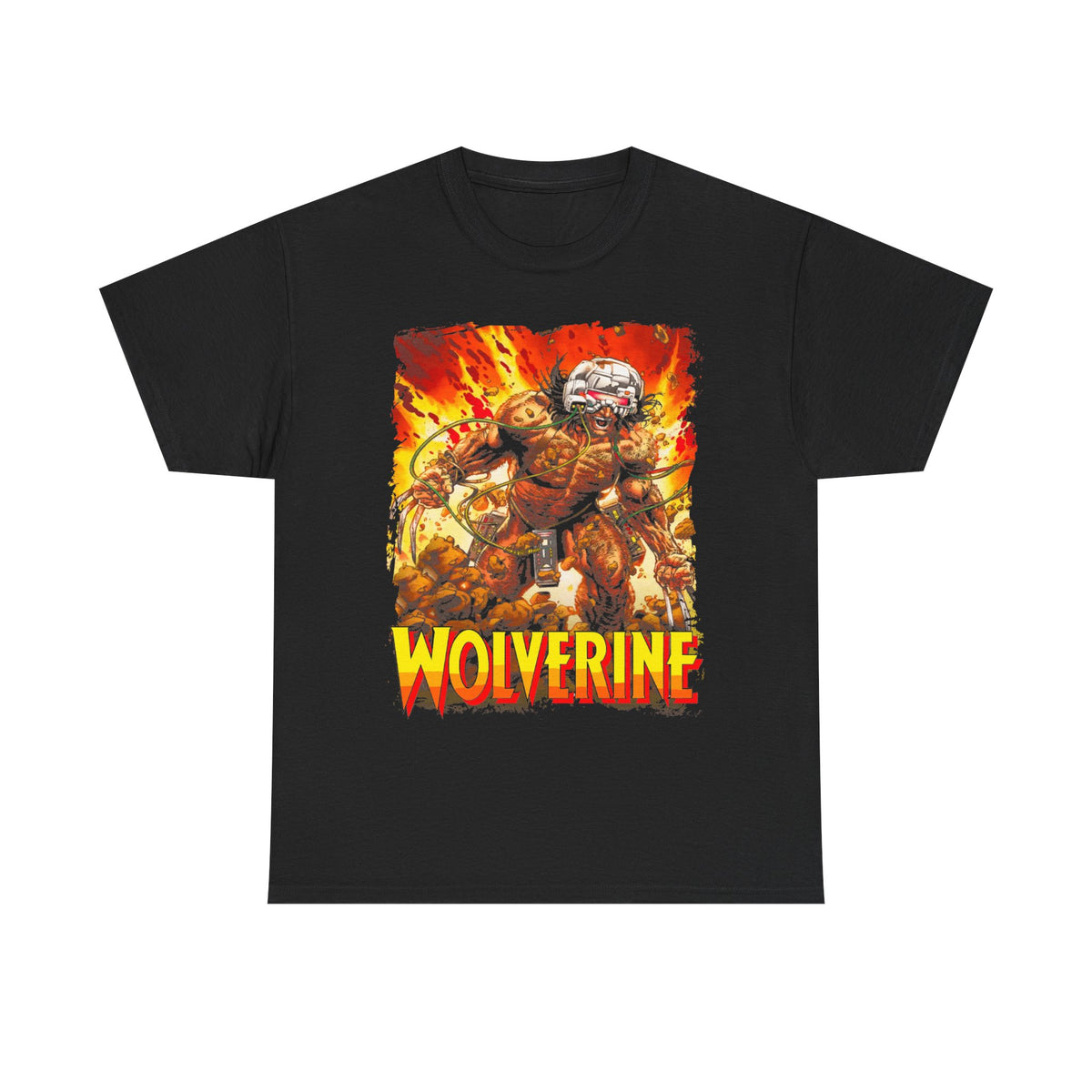 Wolverine Graphic Tee — Retro Comic Mutant Hero T‑Shirt