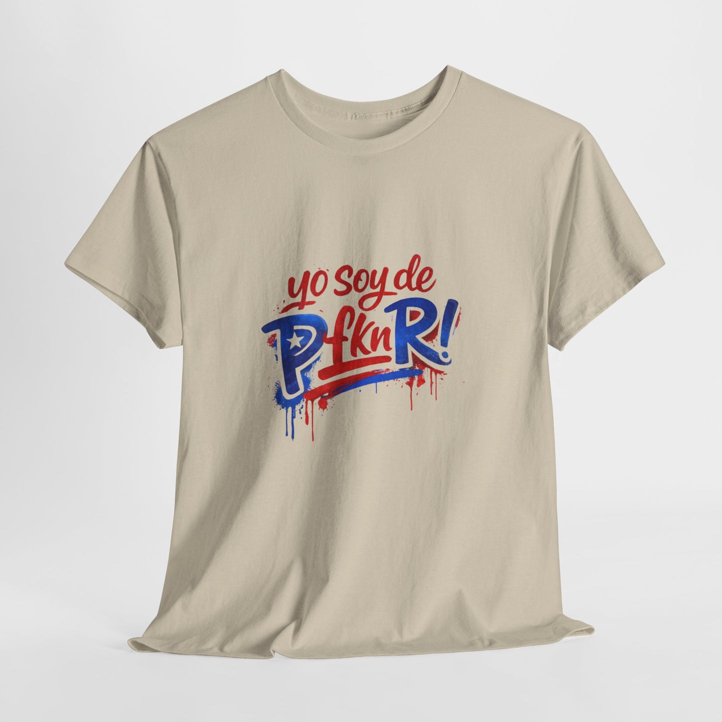 Yo Soy de P fkn R! Puerto Rico Graffiti Tee