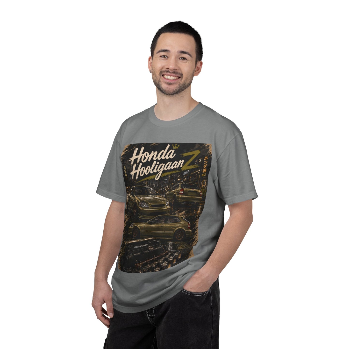 Honda HooliganZ Tee — Vintage Night Street Racing Graphic T-Shirt