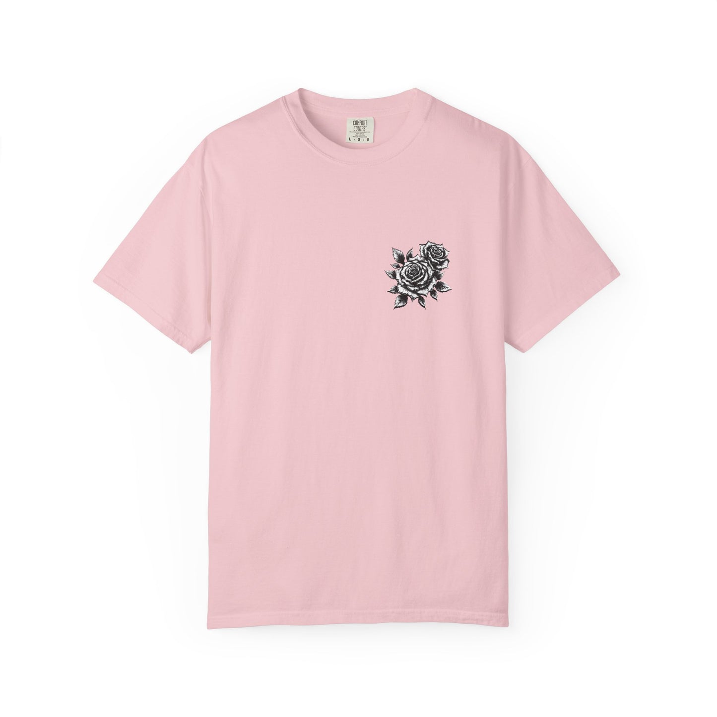 T-Shirt - Vintage Virgin Mary & Roses Graphic Tee