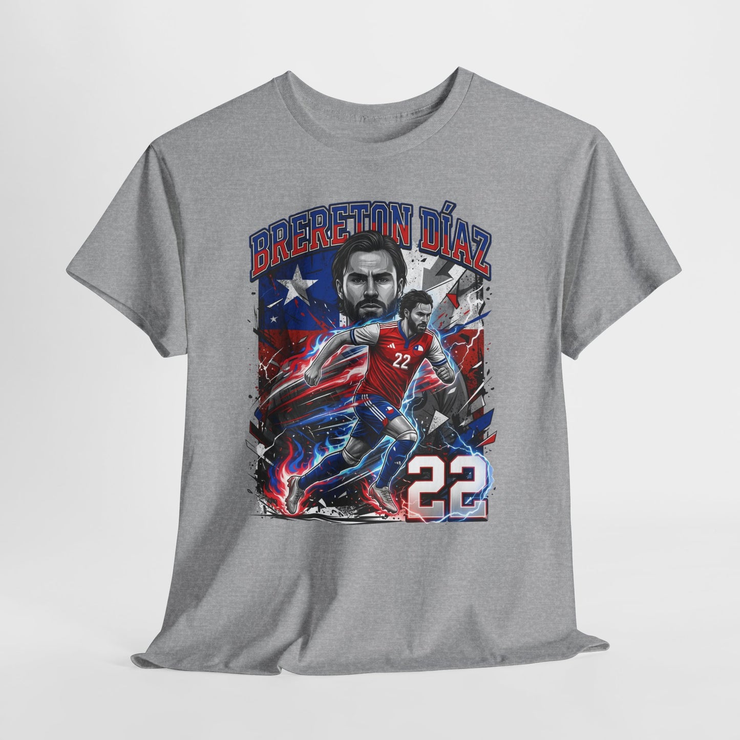 Brereton Díaz #22 – Chilean Warrior T-Shirt