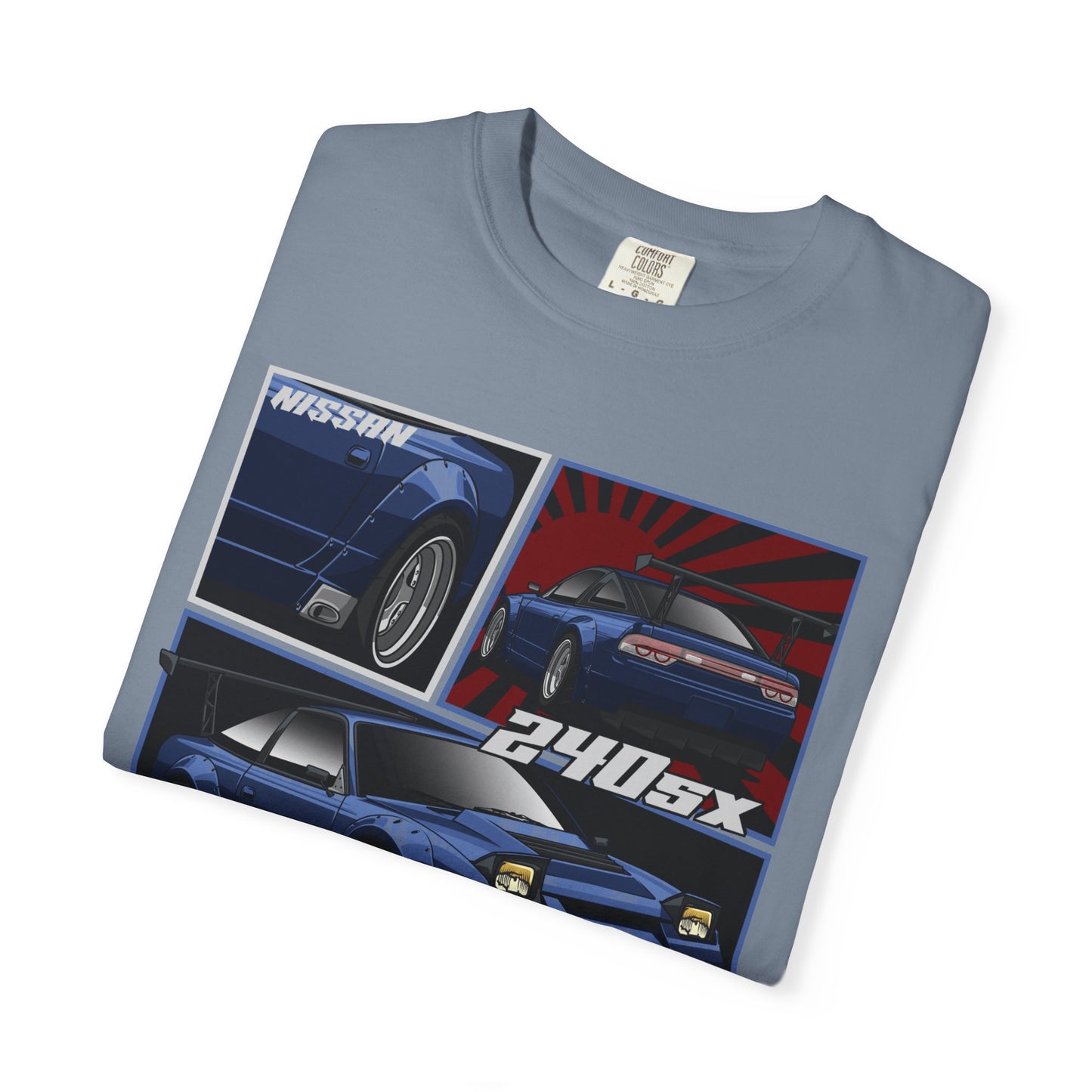 Nissan 240SX Comic Book Style IllustrationT-shirt