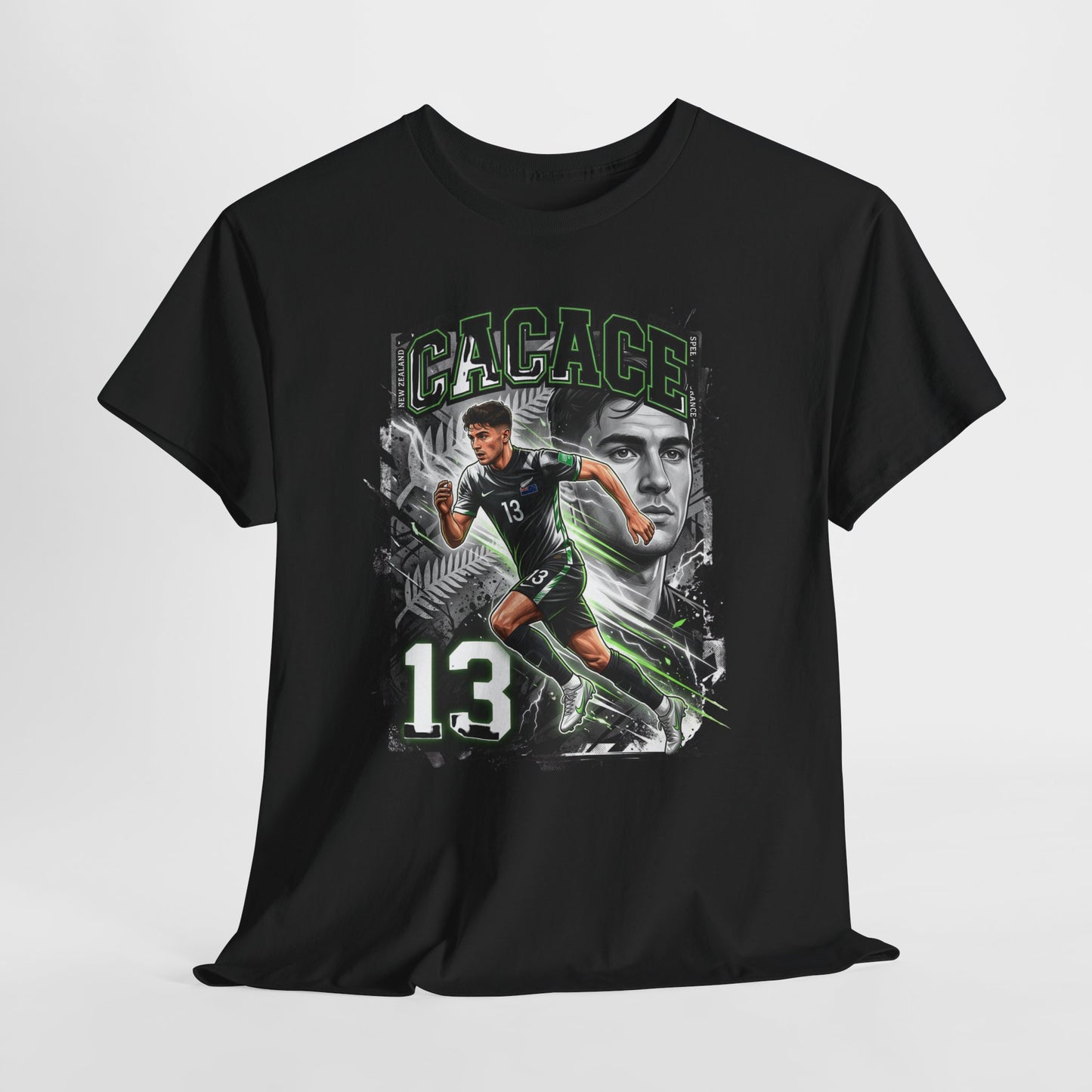 Cacace #13 – Kiwi Fullback Fury T-Shirt