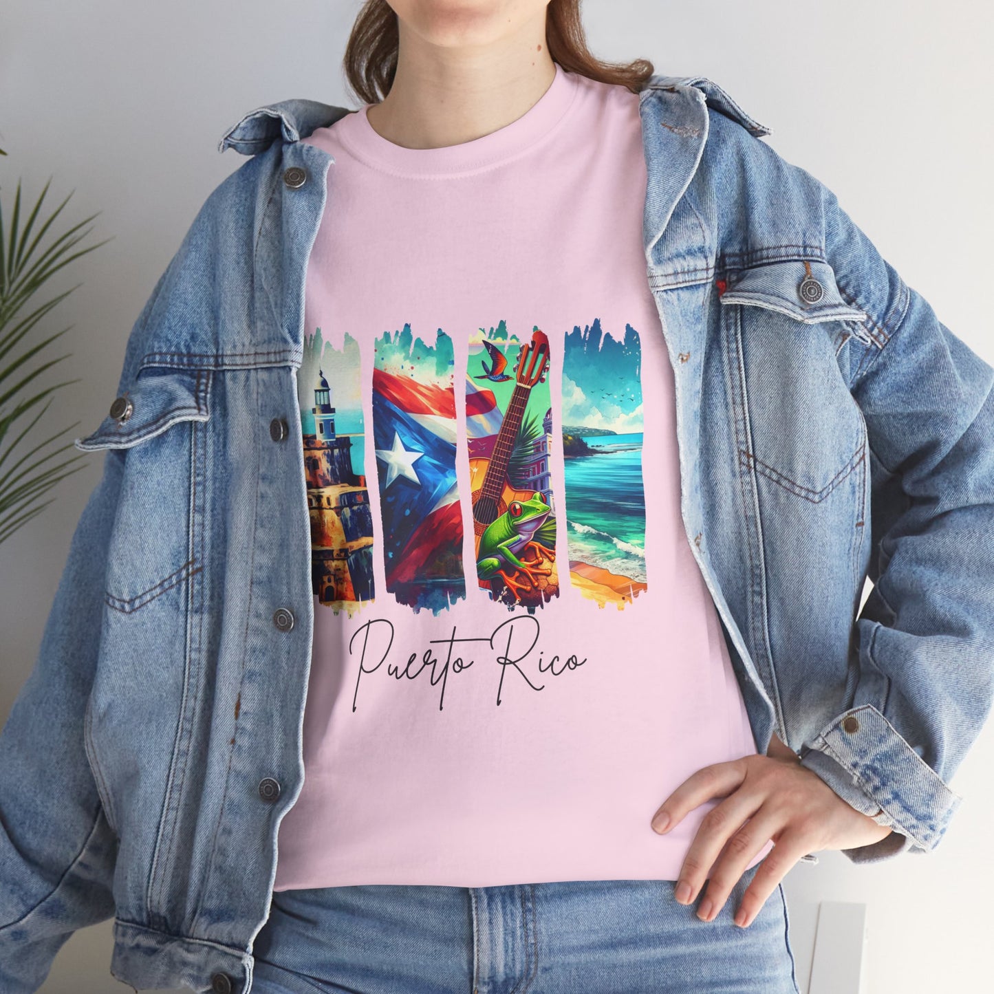 Puerto Rico Paradise T-Shirt — Island Postcard Watercolor Tee