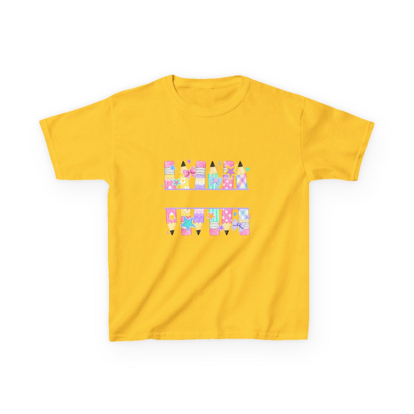 Colorful Pencil Magic Kids School T-Shirt – Cute Back to School Design