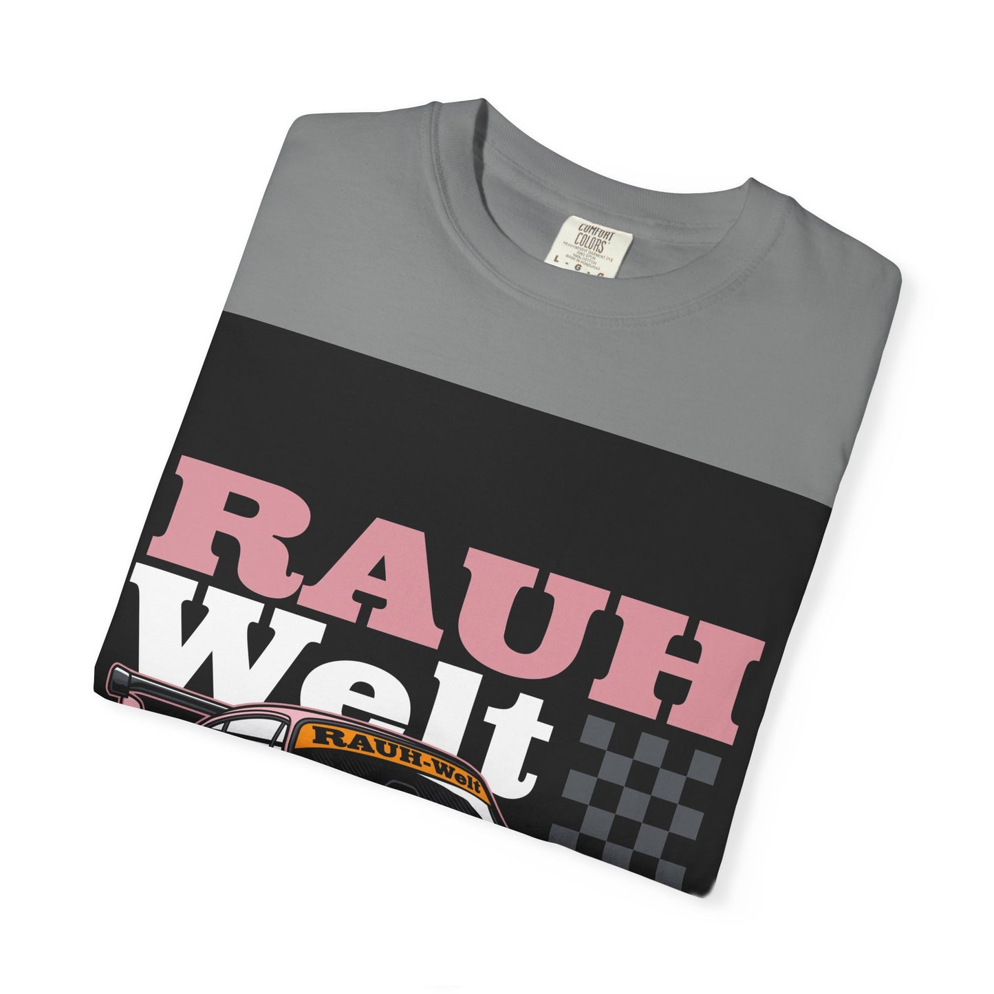 Pink Porsche 911 Rauh-Welt Racing IllustrationT-shirt