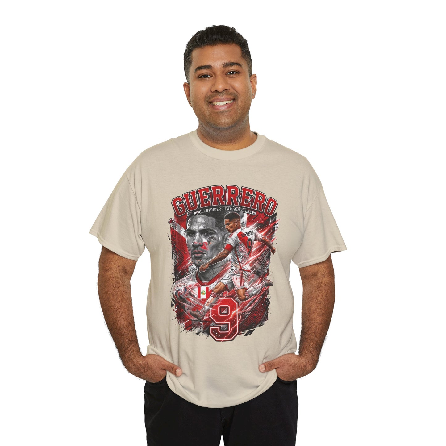 Guerrero #9 – Peruvian Captain & Legend T-Shirt