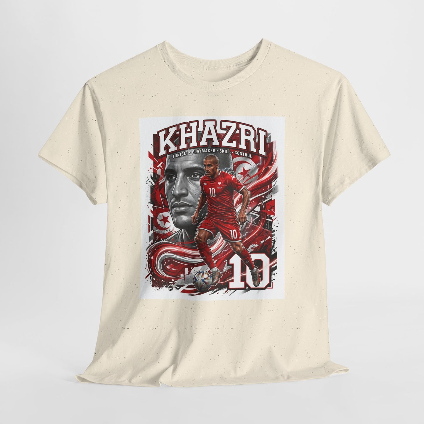 Khazri #10 – Tunisia’s Master Playmaker T-Shirt