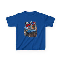 Kids T‑Shirt — Puerto Rico Vintage Suzuki (Puerto Rico & flag)