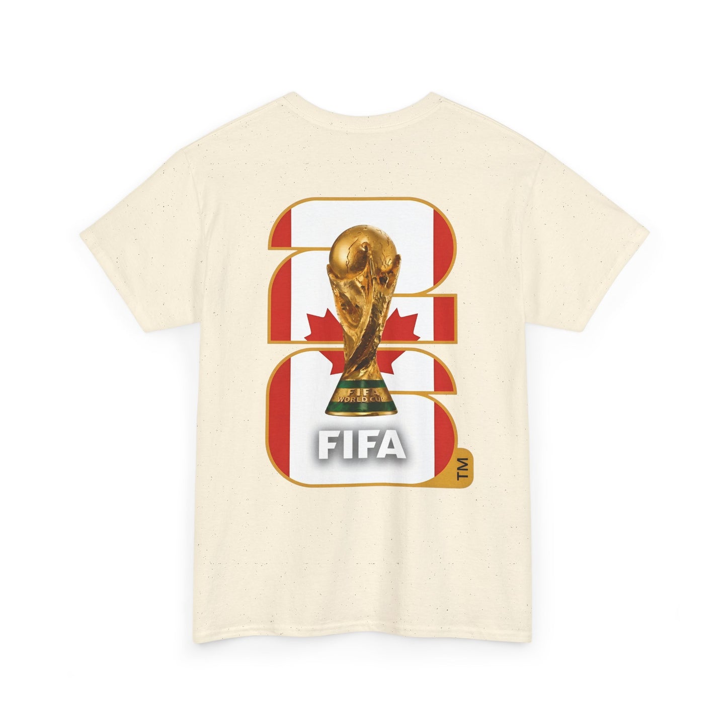 Canada 2026 FIFA World Cup Fan Edition – Front Crest & Championship Back Graphic T-Shirt