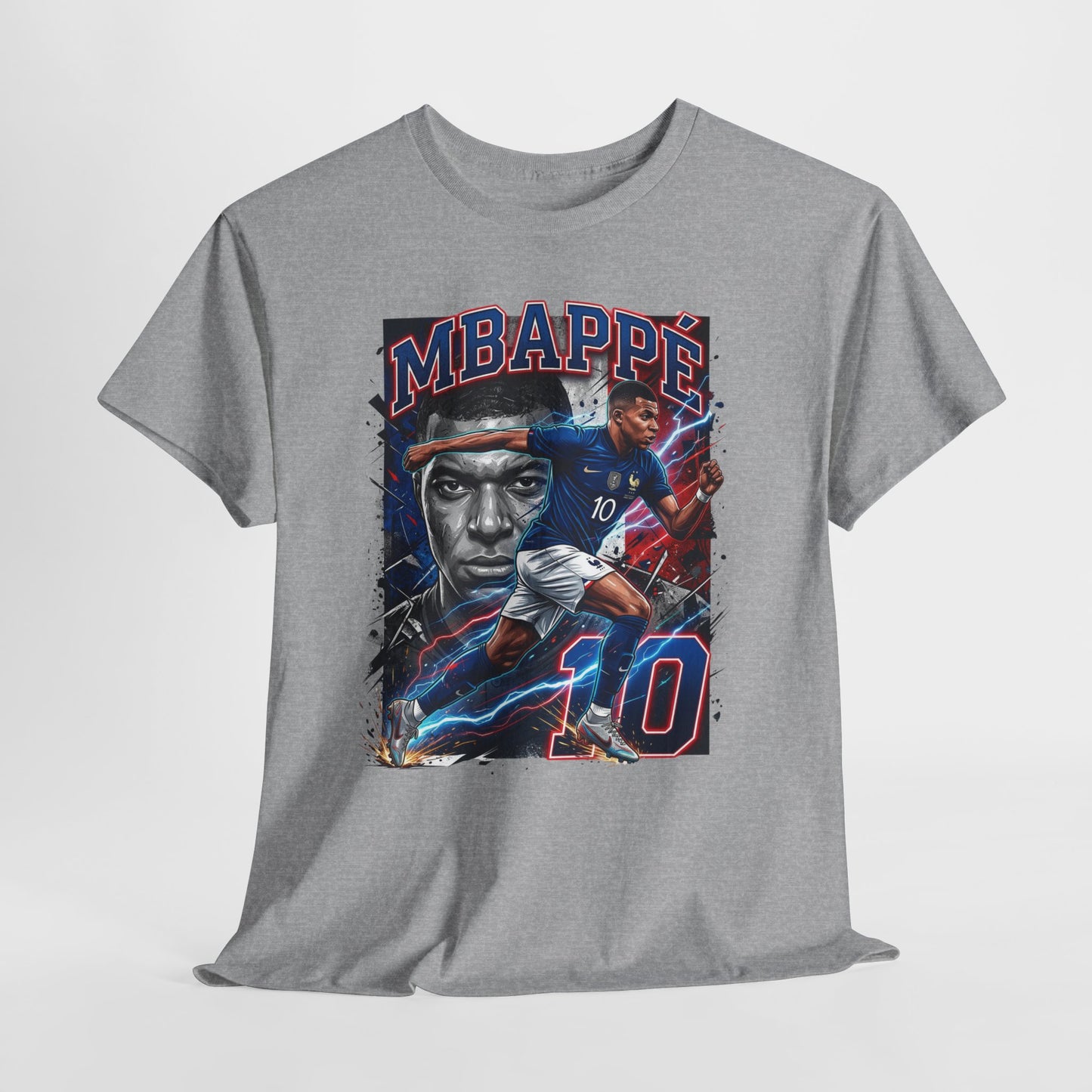 Mbappé #10 – French Lightning T-Shirt