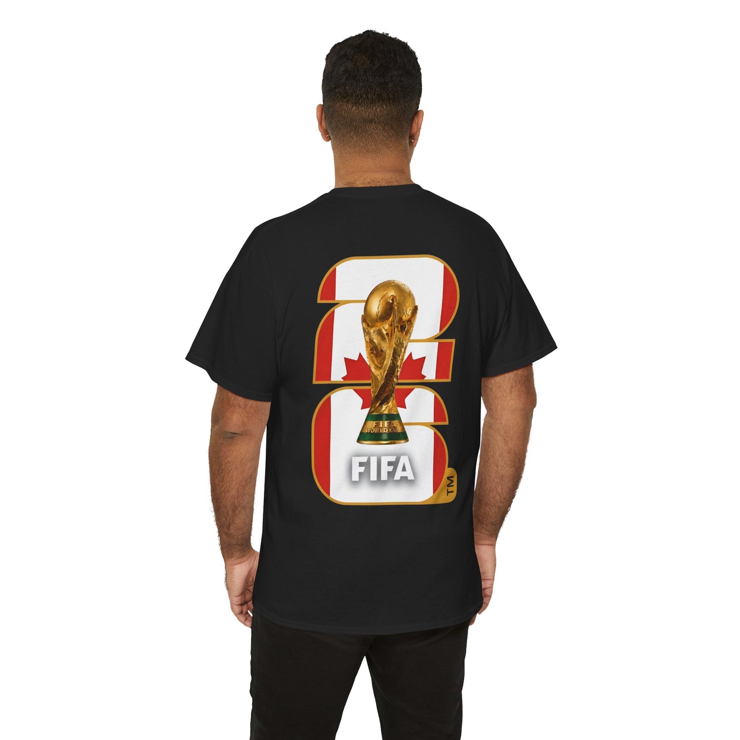 Canada 2026 FIFA World Cup Fan Edition – Front Crest & Championship Back Graphic T-Shirt