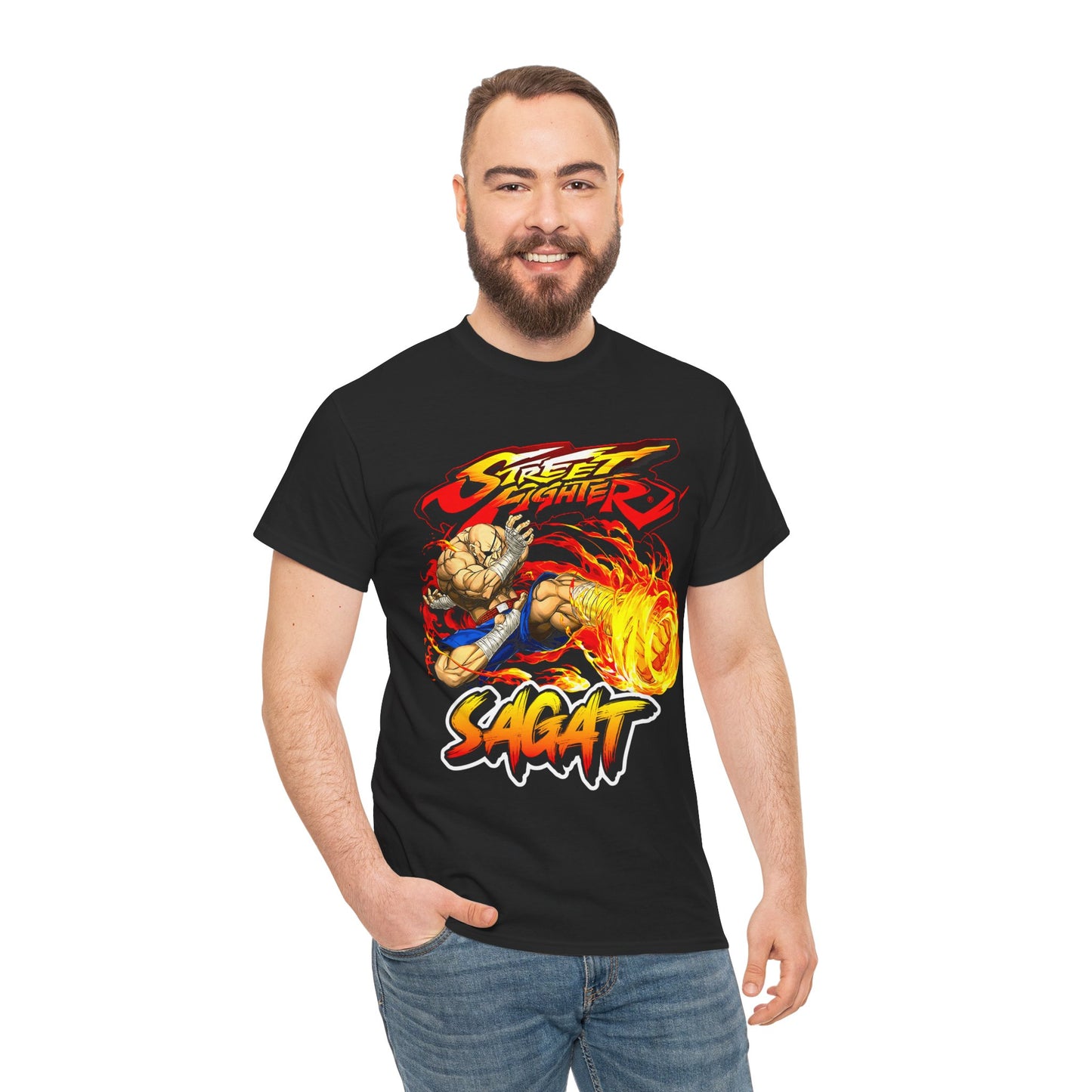 Street Fighter Sagat Tribute T-Shirt