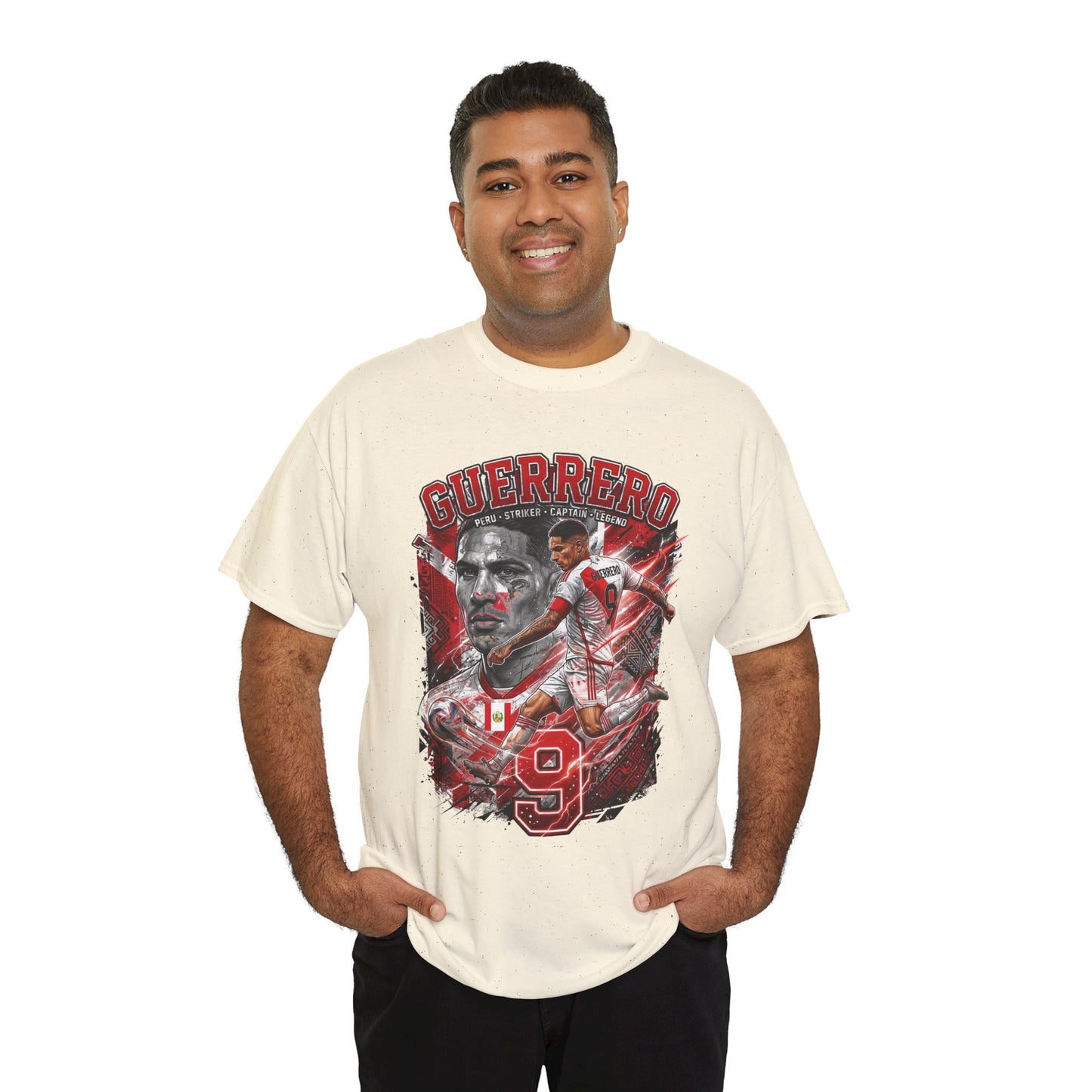 Guerrero #9 – Peruvian Captain & Legend T-Shirt