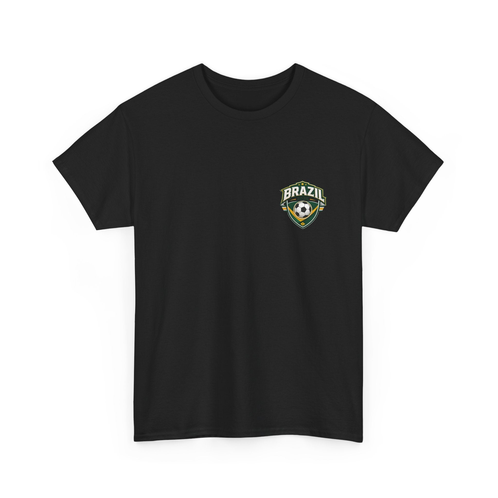 Brazil 2026 FIFA World Cup Fan Edition – Front Crest & Championship Back Graphic T‑Shirt
