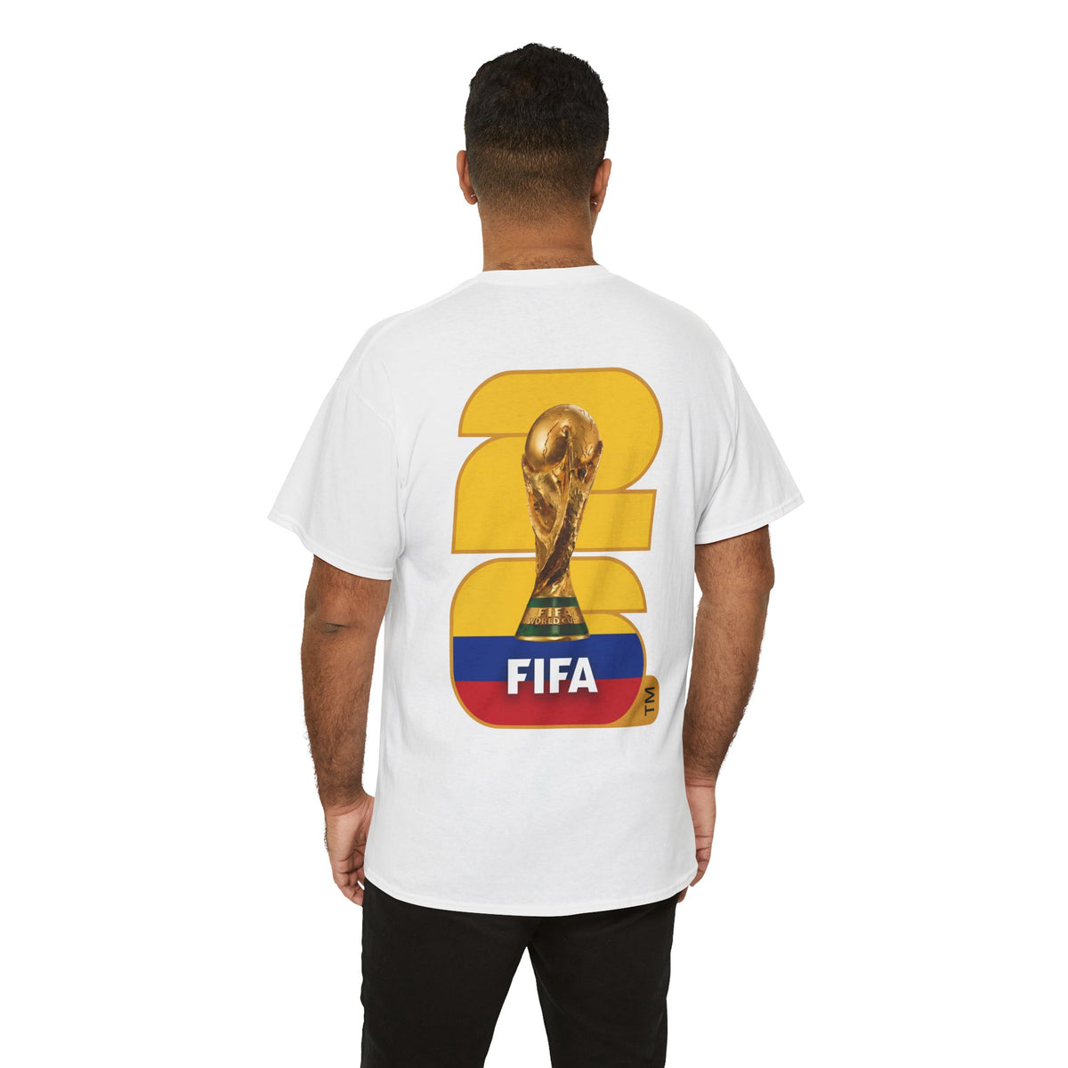 Colombia 2026 FIFA World Cup Fan Edition – Front & Back Premium Soccer T-Shirt