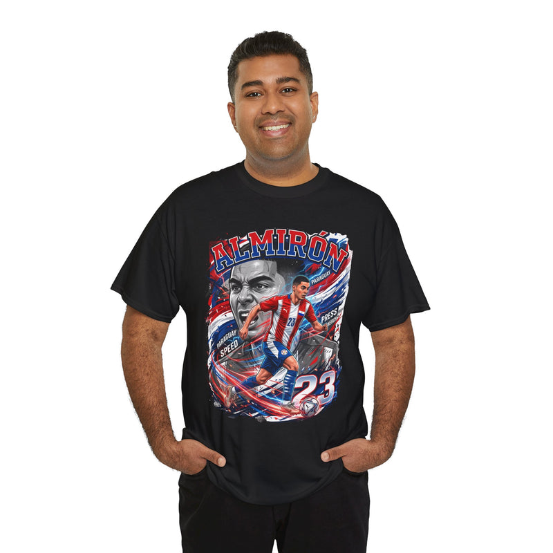 Almirón #23 – Paraguay Speed & Press T-Shirt