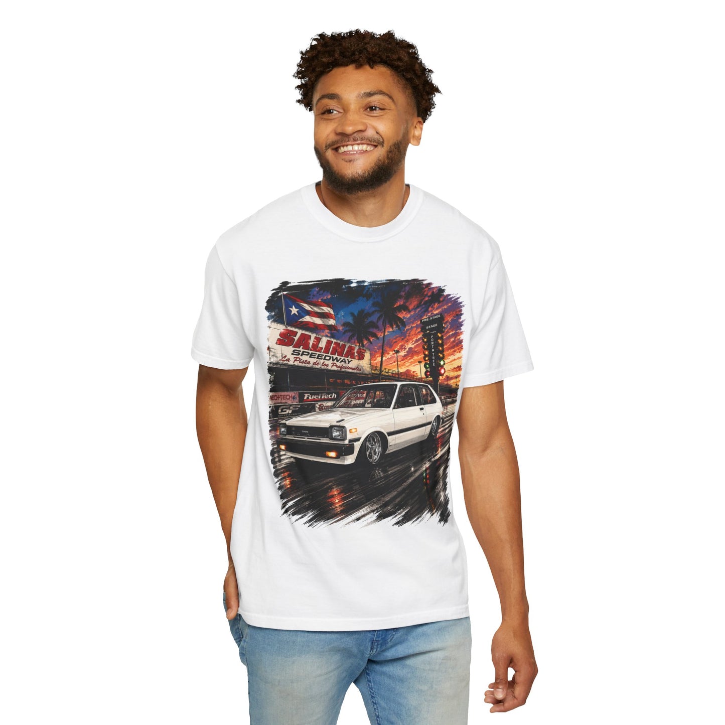 Vintage Starlet Drag T-Shirt — Puerto Rico Sunset Drag Graphic