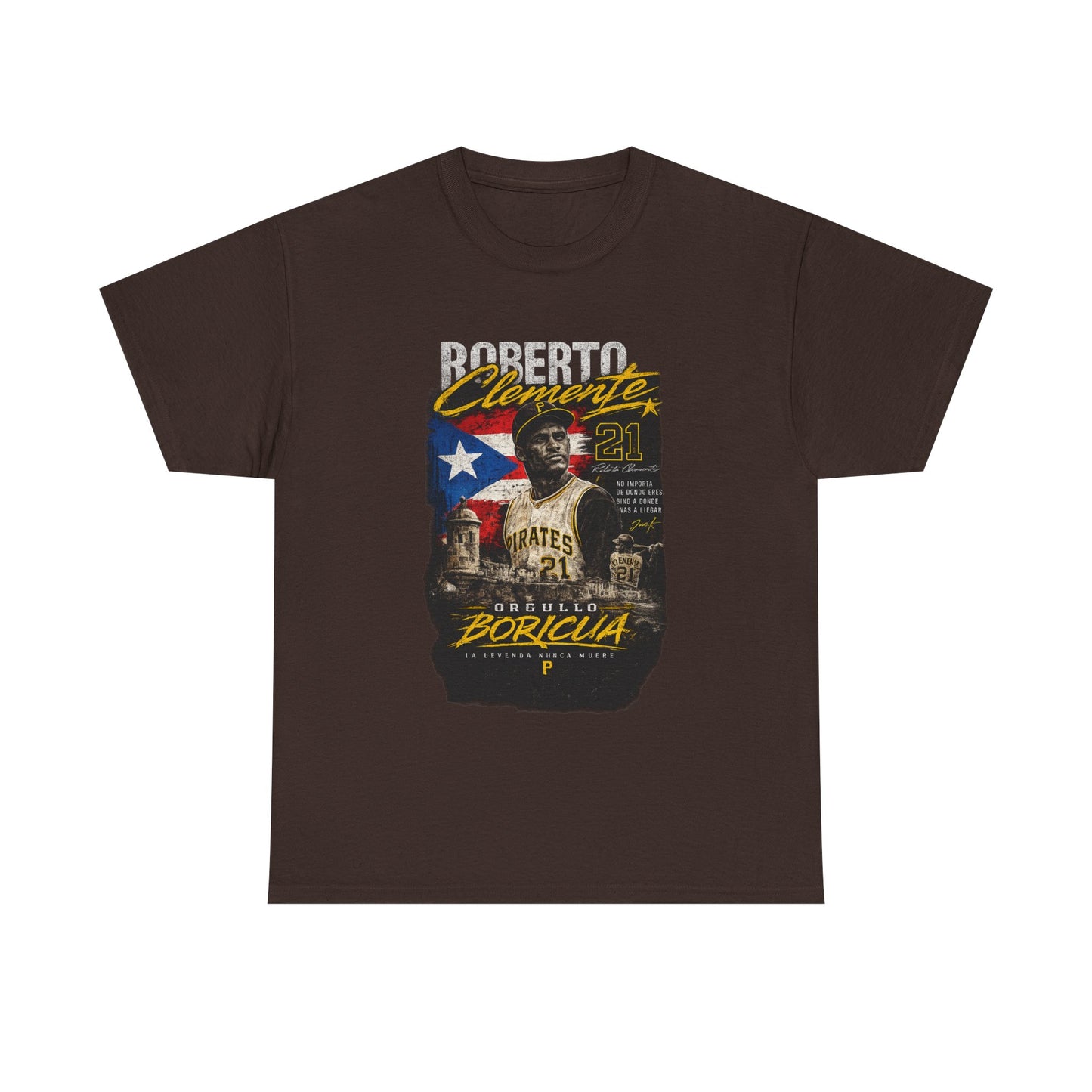 Roberto Clemente Puerto Rico Tribute T-Shirt