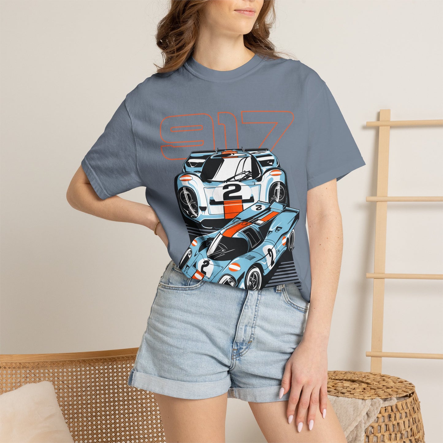 Porsche 917 Technical IllustrationT-shirt
