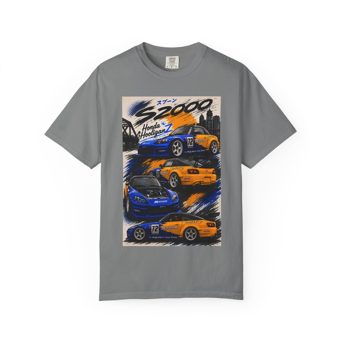 Honda S2000 Racing Tee – Vintage Track Illustration T-Shirt