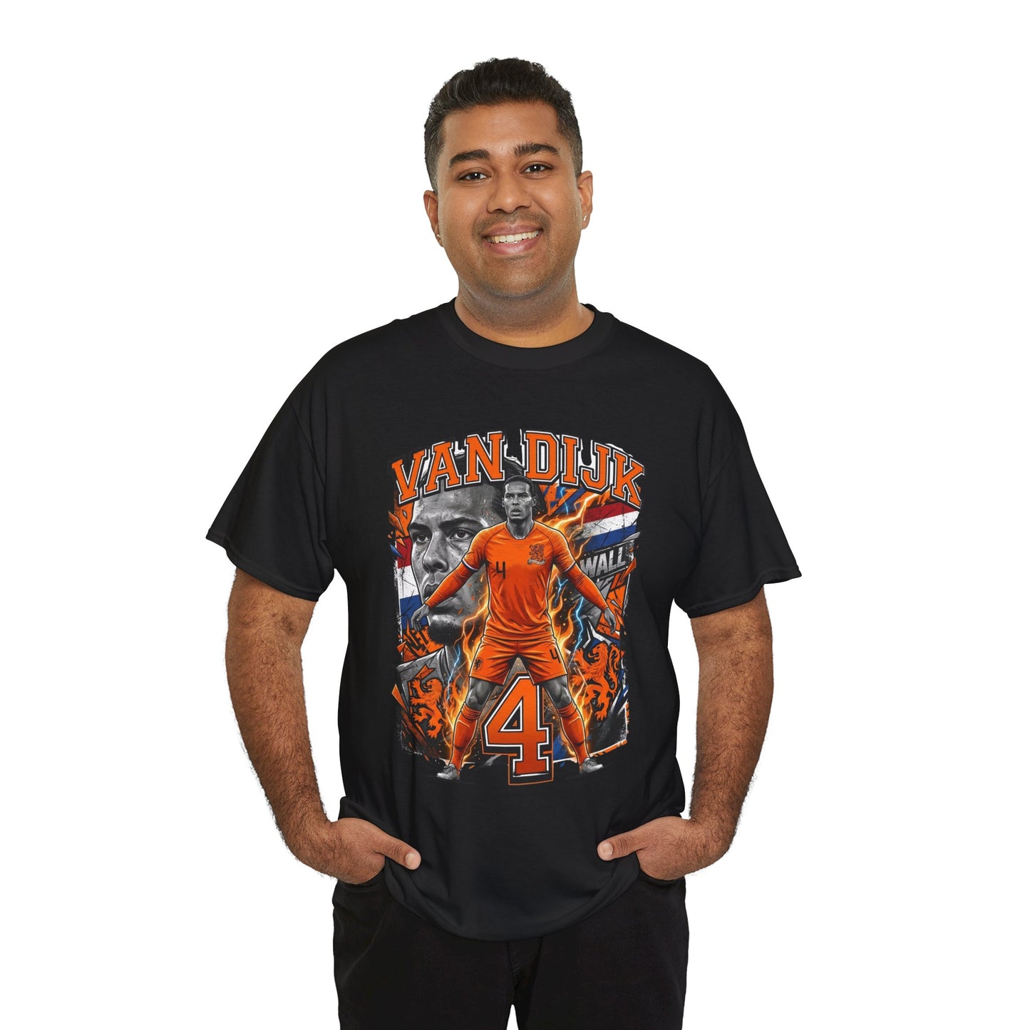 Van Dijk #4 – The Dutch Wall T‑Shirt