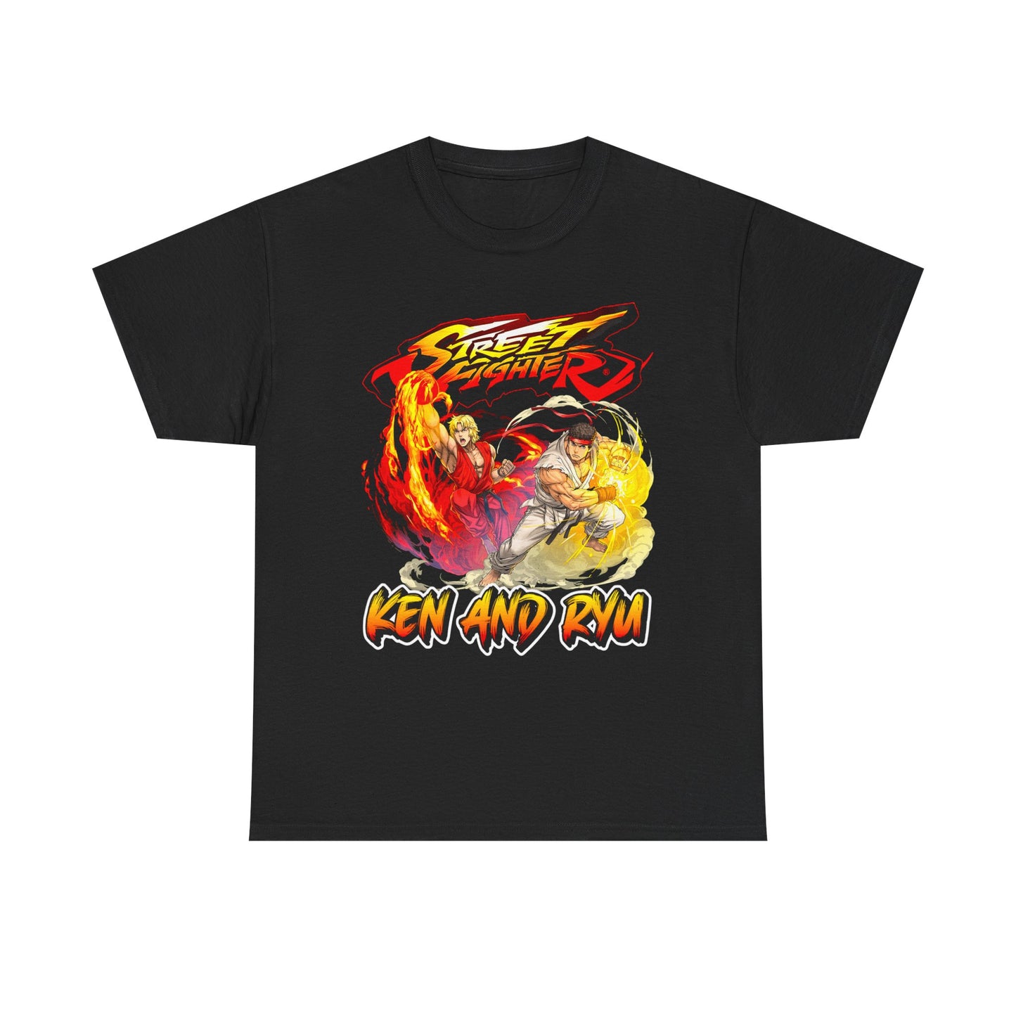 Street Fighter Ken and Ryu Combat T-shirt