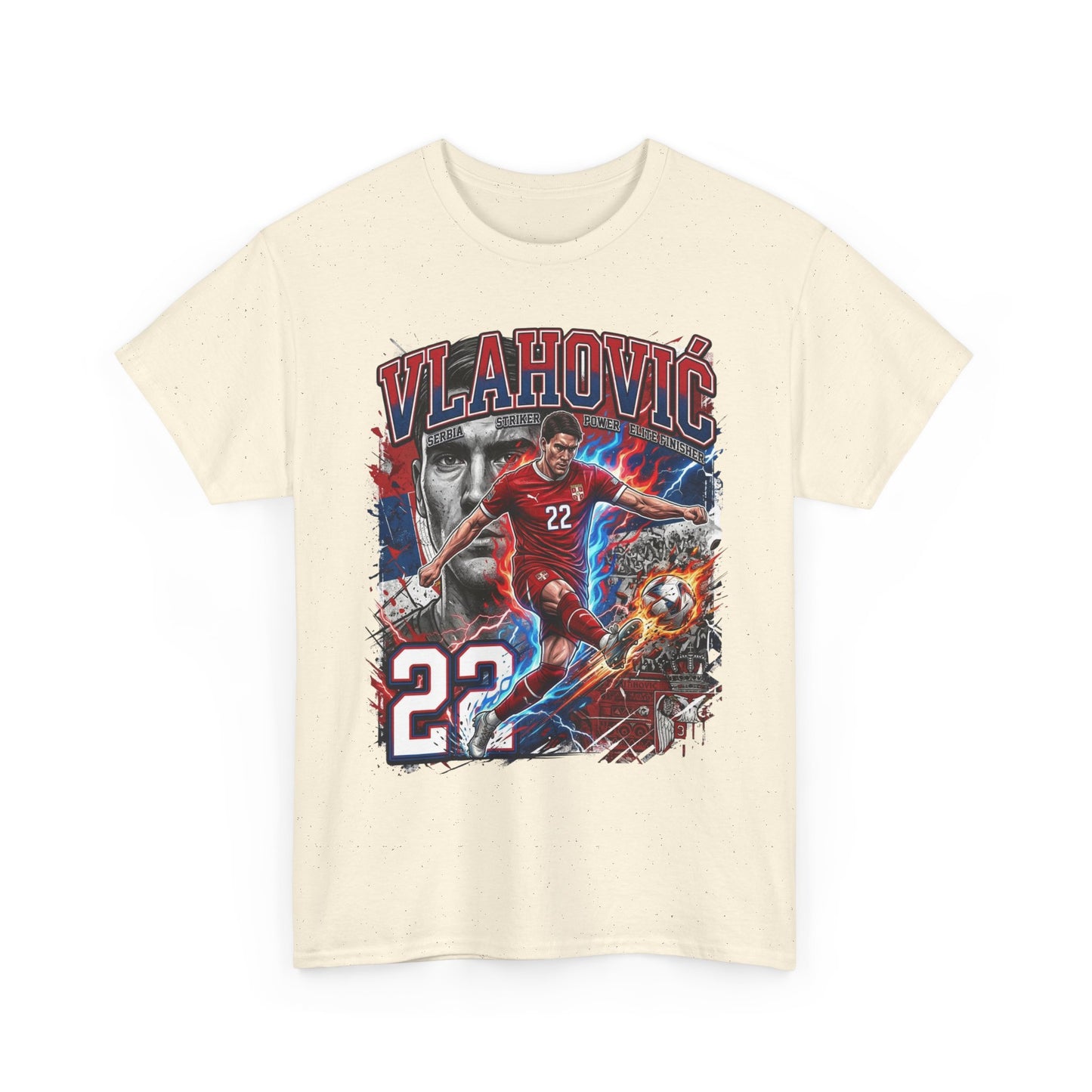 Vlahović #22 – Serbia Elite Finisher T-Shirt