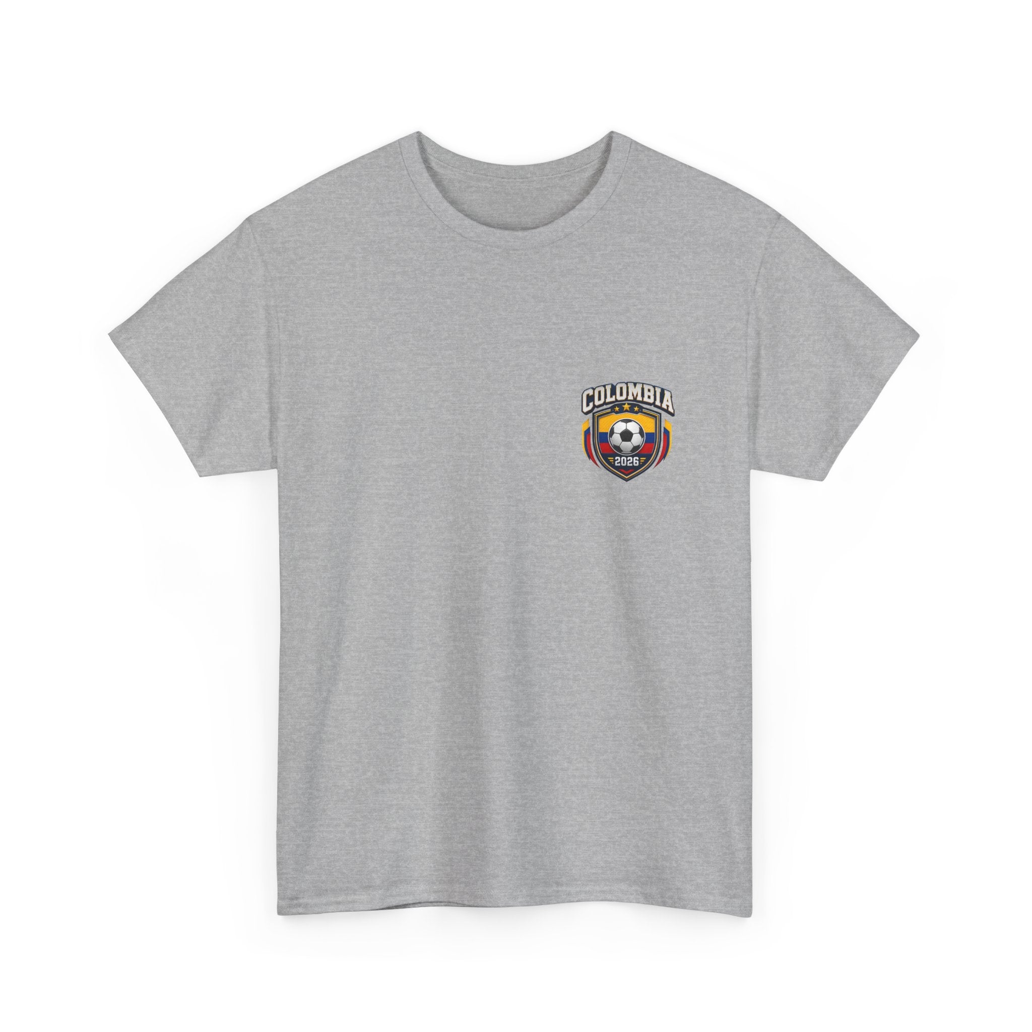 Colombia 2026 FIFA World Cup Fan Edition – Front & Back Premium Soccer T-Shirt